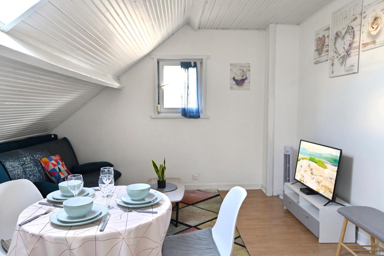 T2 Cosy Et Lumineux - Proche Centre Et Commodites Saint-Quentin  Kültér fotó